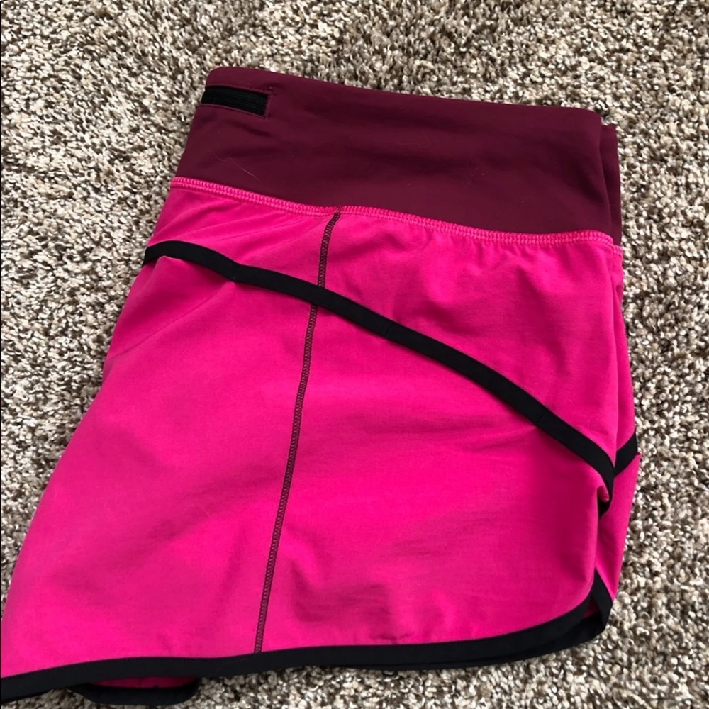 Lululemon speed shorts